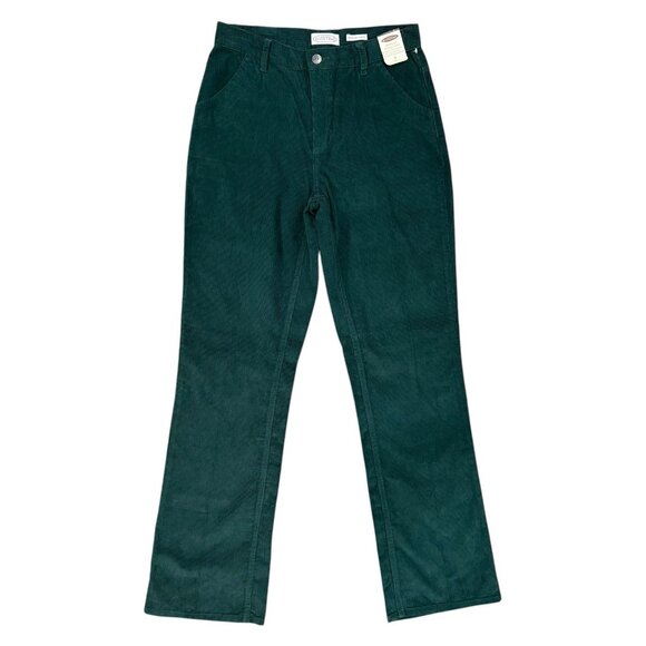 Northern Reflections Corduroy Pants Weekend Classic Cord Womens 6 Green - Picture 2 of 7